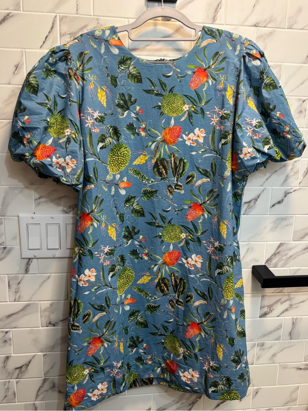 Olivia James puff sleeve dress